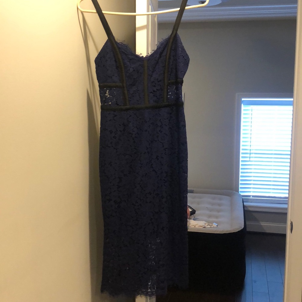 Express Navy and Black Dress. Size 0.